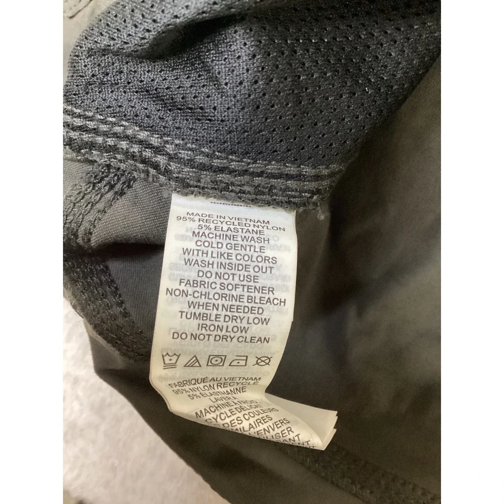 Prana Stretch Zion Short II Mens 42 Dark Iron Gray Hiking Cargo Shorts 1969751
